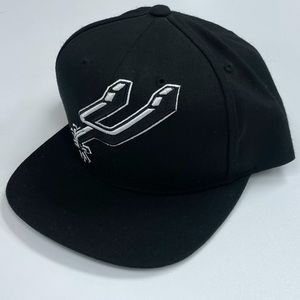 Mitchell & Nesa San Antonio Spurs SnapBack Hat Black NBA Basketball